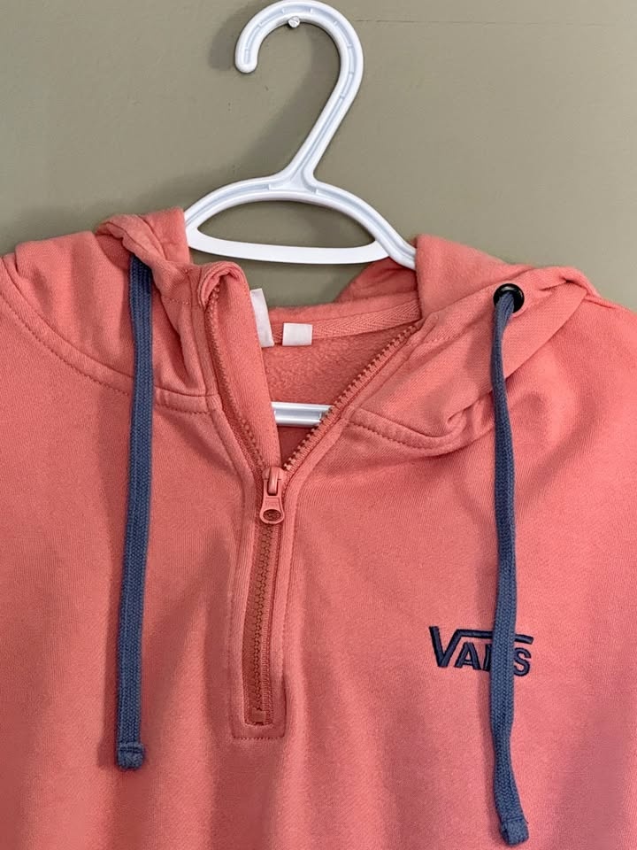 VANS oversize crop hoodie