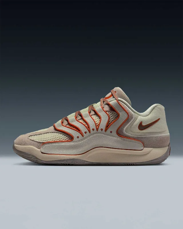 KD18 'Rise'Basketball Shoes soft pearl campfire orange