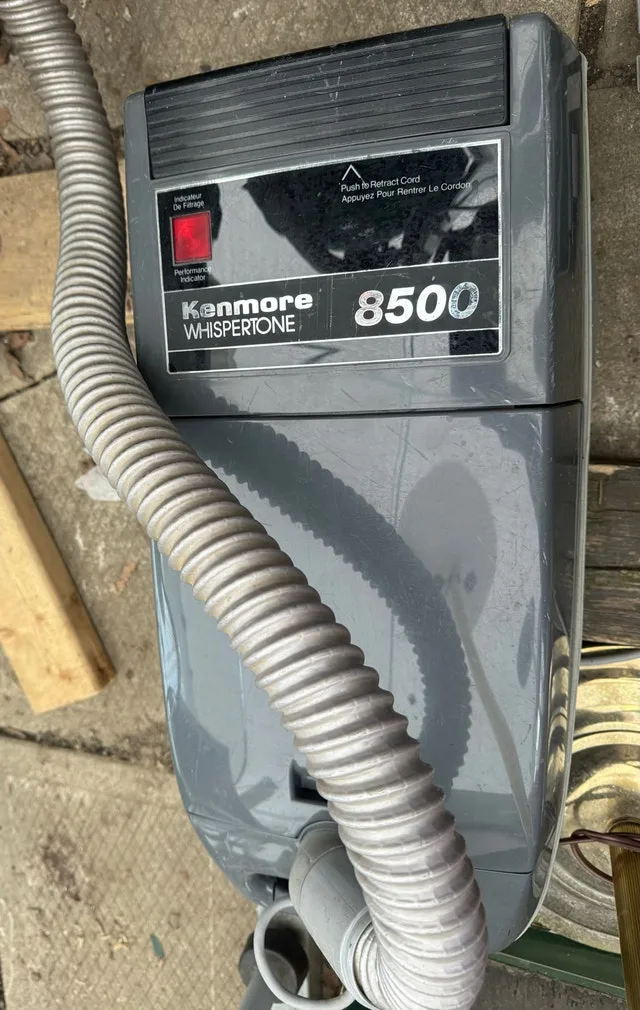 kenmore whisperstone vacuum 8500