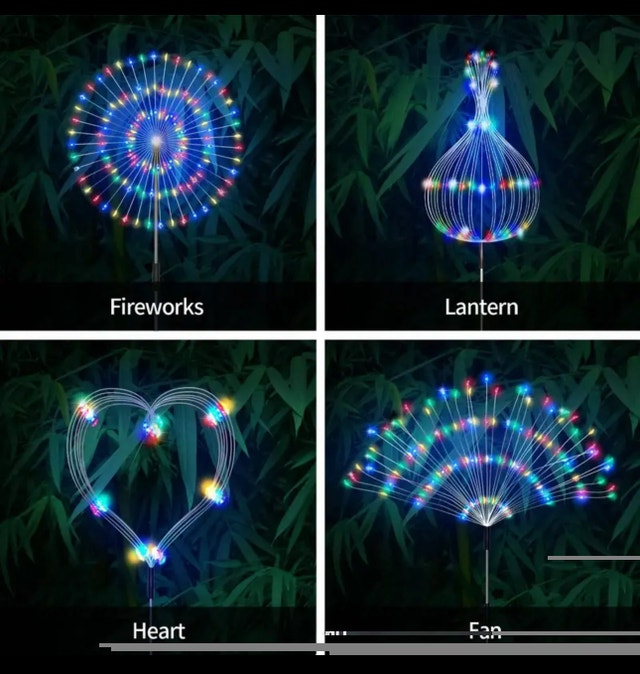 Outdoor Decorate Solar, 8 Lighting Modes change colors - photo 2
