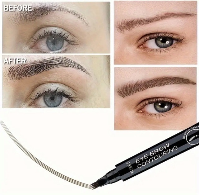 Eyebrow Tattoo Pen, Microblading Eyebrow Pen, 4 Points Eyebrow - photo 2