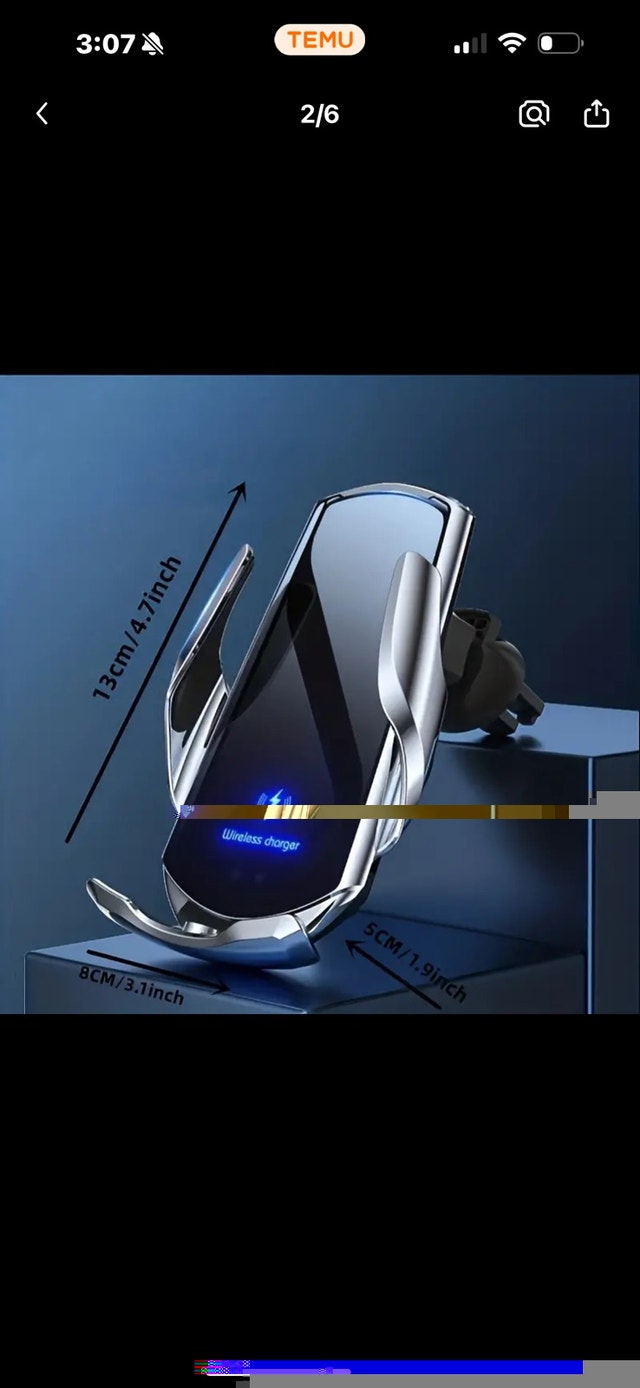 15W Car Wireless Charger - photo 2