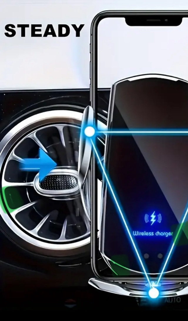 15W Car Wireless Charger - photo 3