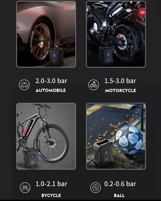 SUITU Portable Digital Tire Inflator - photo 5