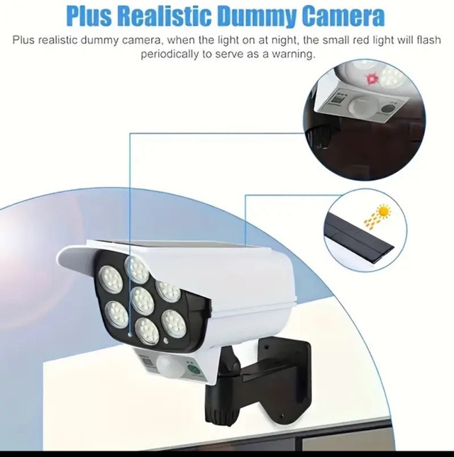 Solar Powered Motion Sensor Security Light
