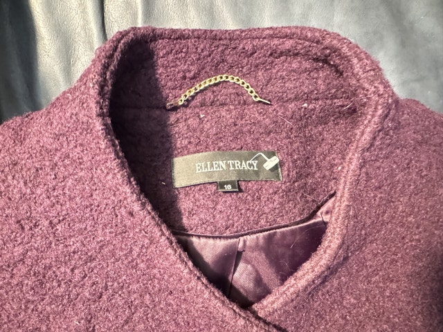 Ellen Tracy Wool Coat like new