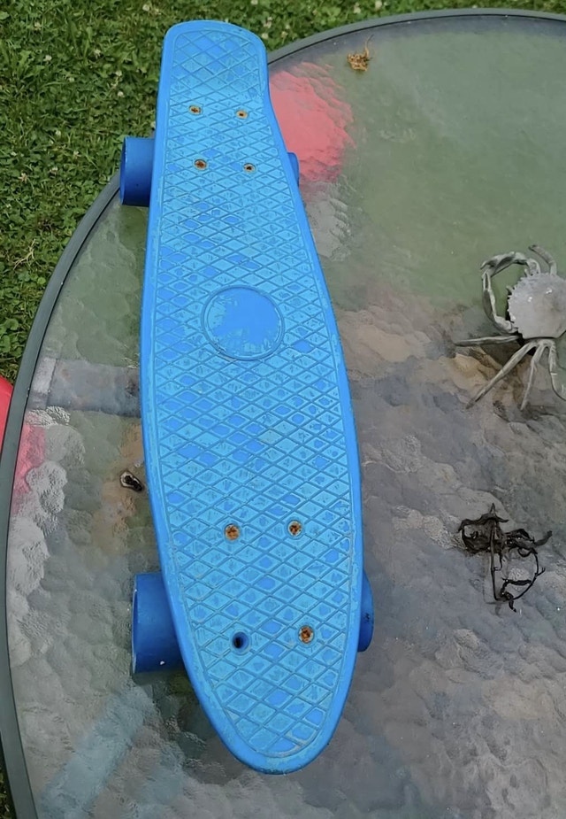 Blue Skateboard