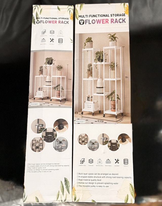 Six Tier Rolling Plant Stand brand new - photo 5
