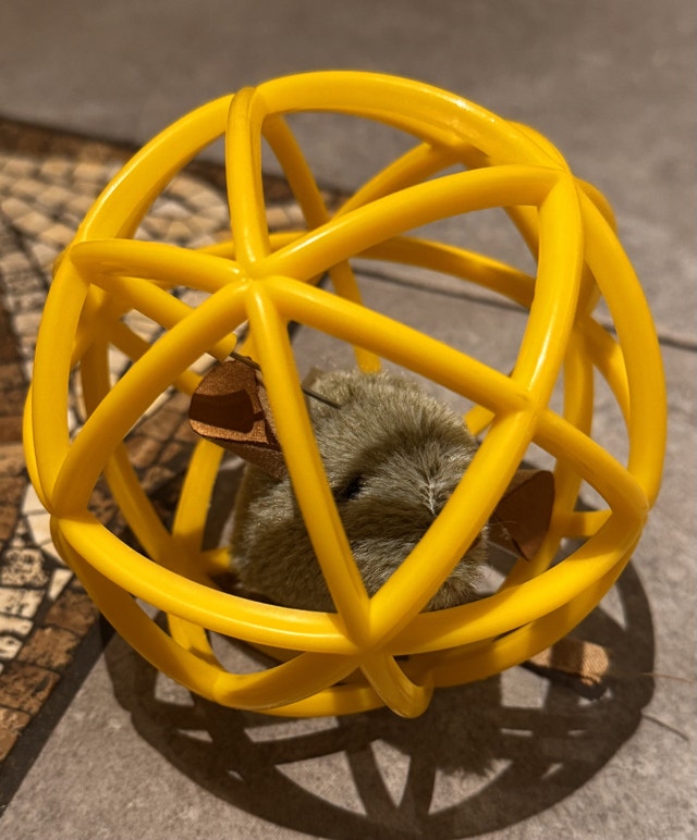 Cat Toy Ball with Mouse