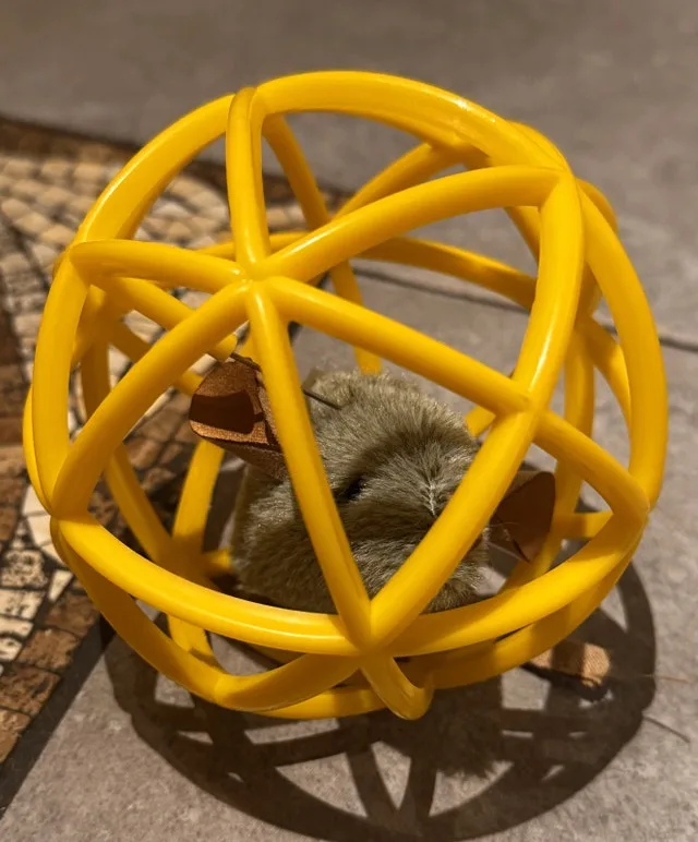 Cat Toy Ball with Mouse