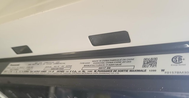 Panasonic Microwave - photo 3