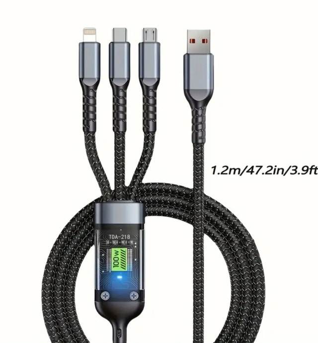 3 in 1 Charging Cable