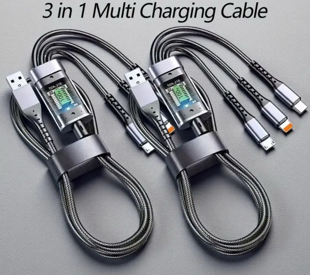 3 in 1 Charging Cable - photo 2