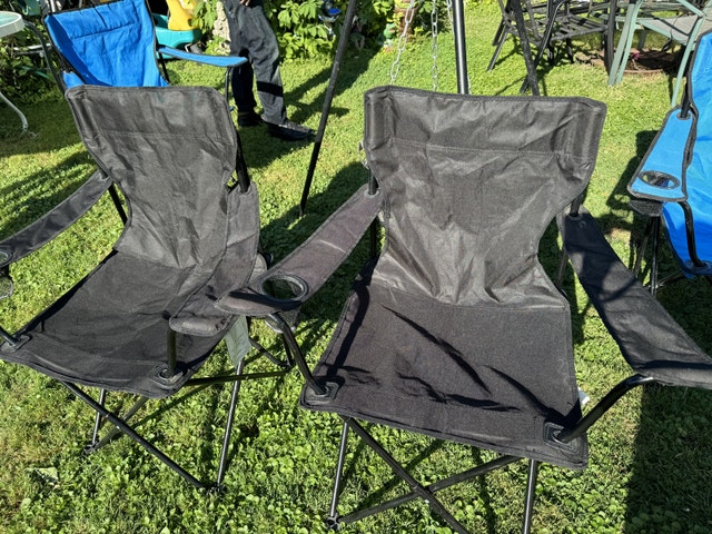 folding chairs outside chairs - photo 3