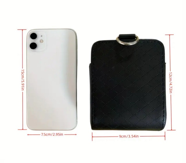 Premium Faux Leather Car Phone Holder - photo 5