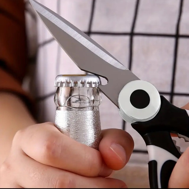 Multipurpose Kitchen Shears with Bottle Opener