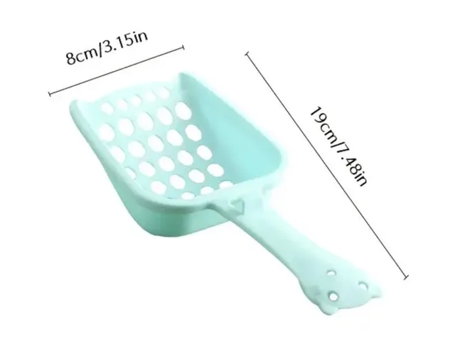 Cute Cat Litter Scoop - Light Blue image indicator(3)