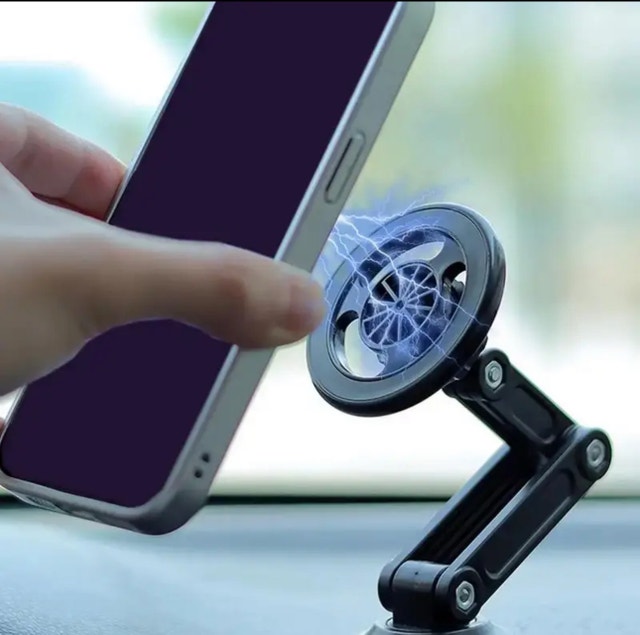 Magnetic Phone Mount Holder for Car, Desk, or Home