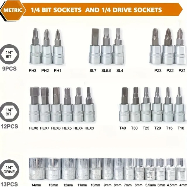 46-Piece Ratchet Set - photo 4