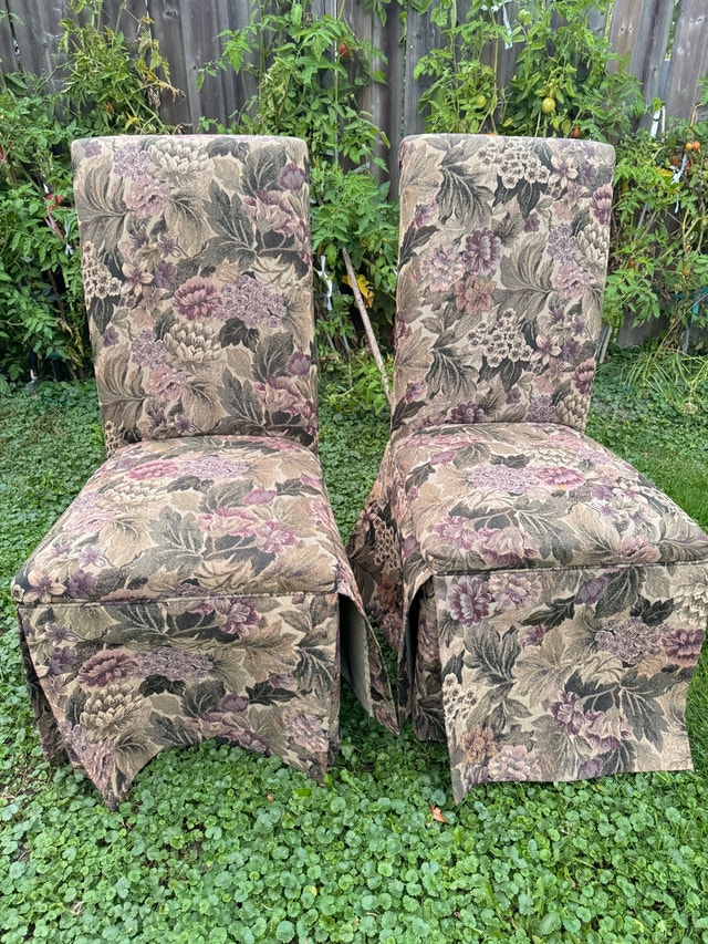 Floral Dining Chairs 4 pieces - photo 3
