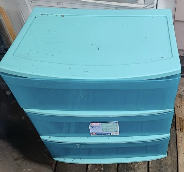 Sterilite 3-Drawer Cart