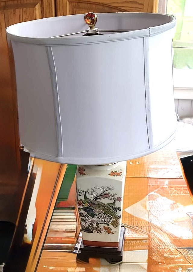 Peacock Table Lamp