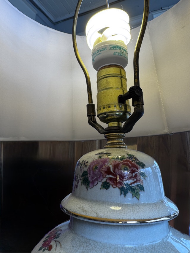 Peacock Table Lamp - photo 3