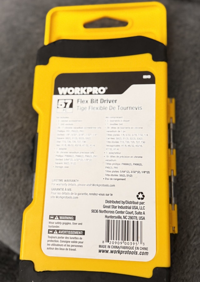 WORKPRO Flex Bit Driver - photo 2