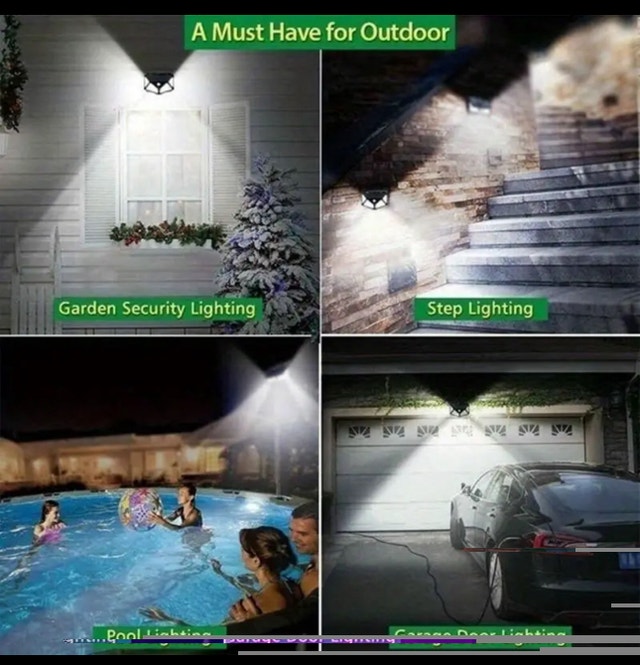 100 LED Outdoor Solar Lights, Solar Powered Daylight St - photo 4