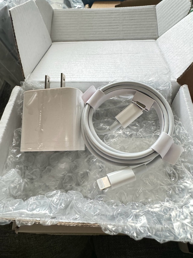 iPhone fast charger 20 W