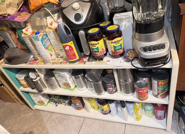 Big shelf very heavy solid wood very strong delivery available n