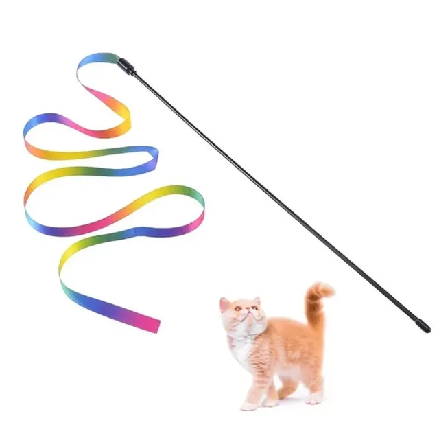 Cat Wand Ribbon Toy