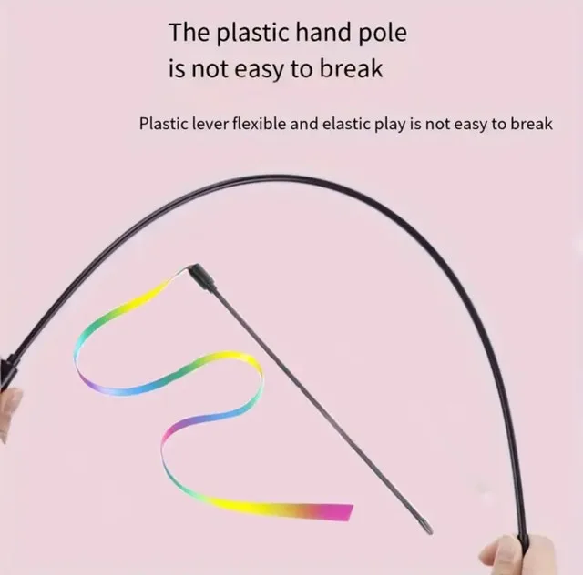 Cat Wand Ribbon Toy image indicator(3)
