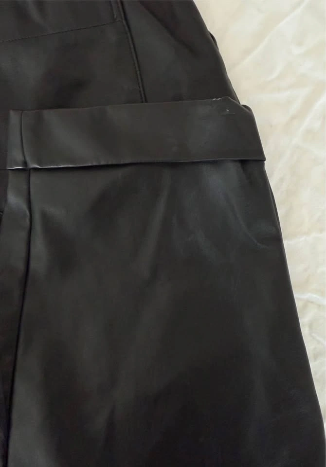 ZARA HIGHWAIST FAUX LEATHR PANTS - photo 4