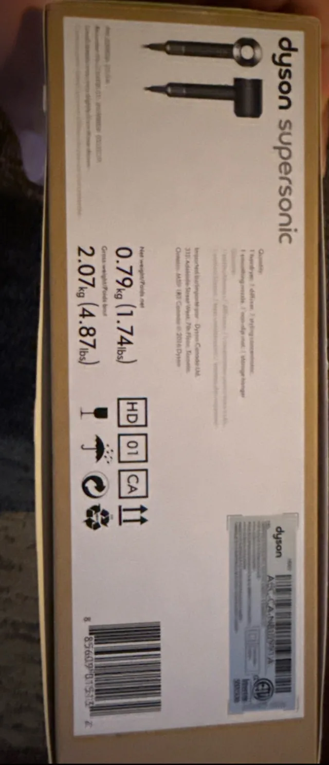 Dyson Supersonic Hairdryer/blowdryer image indicator(3)