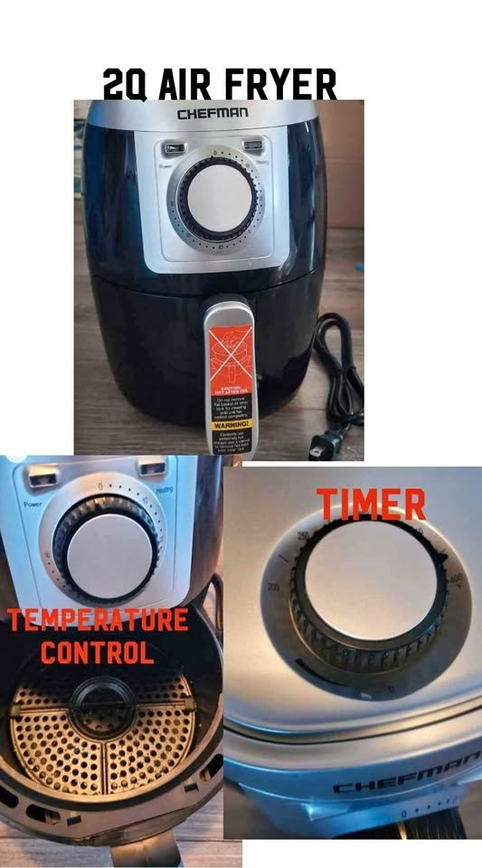 AIR FRYER - Turnofry-COMPACT size -2Q ***Brand New***