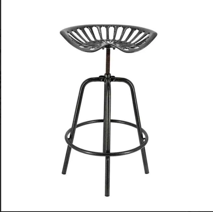 Grey Tractor Chairs - 70.9" x 39.4" x 29.6"