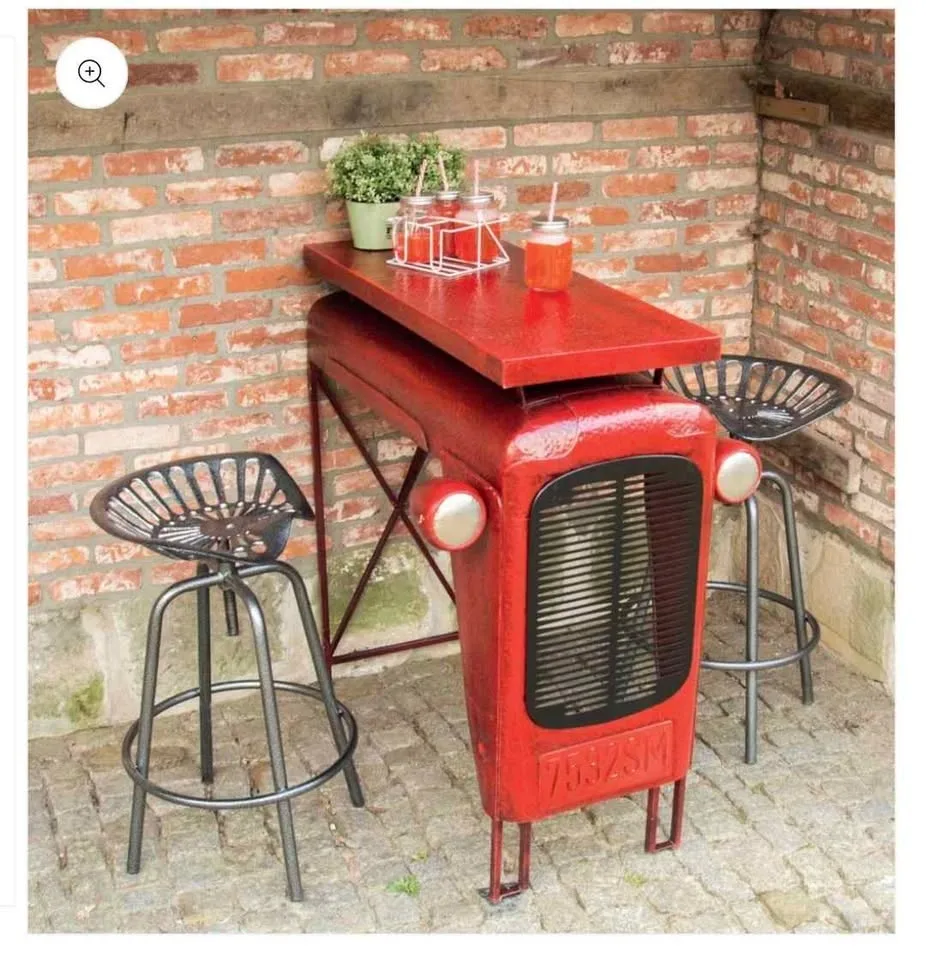 Grey Tractor Chairs - 70.9" x 39.4" x 29.6" image indicator(2)