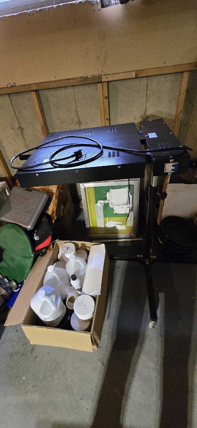 Screen printing / Flash Dryer / Ink and cleaners/ Screens - photo 5