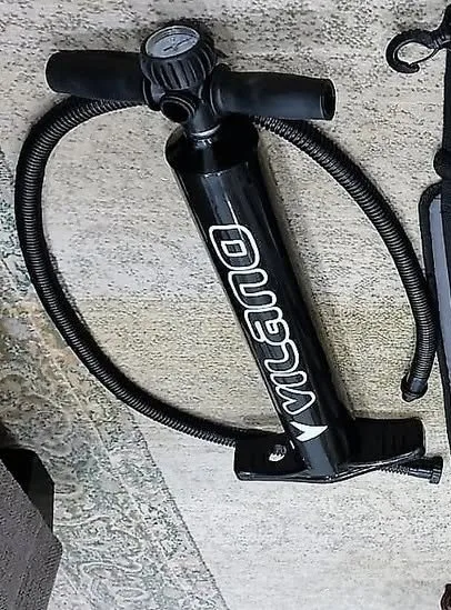 Portable hand Pump for SUP paddle boards, kayak tents image indicator(2)