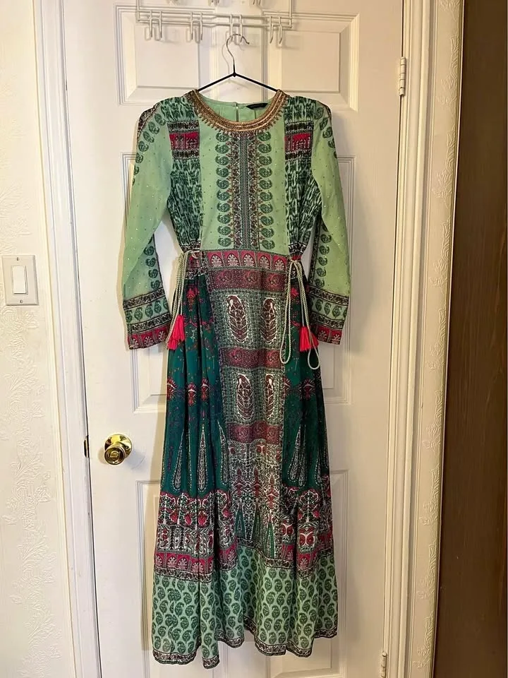 W kurta dress