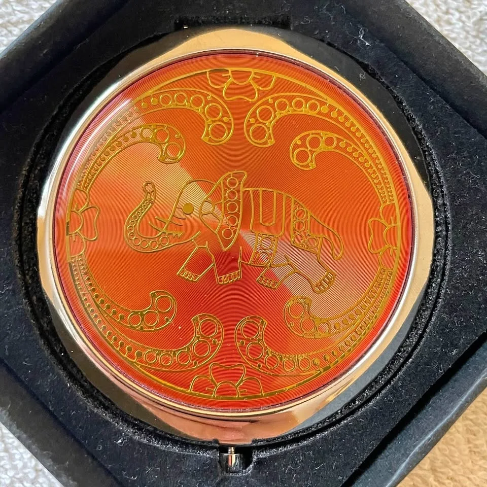 🎄Double-Sided Compact Mirror “Elephant”