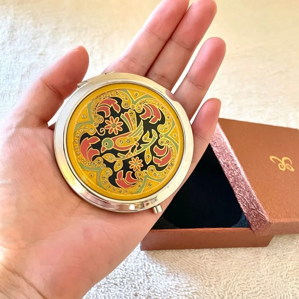 🎄Double-Sided Compact Mirror “Bird” image indicator(4)