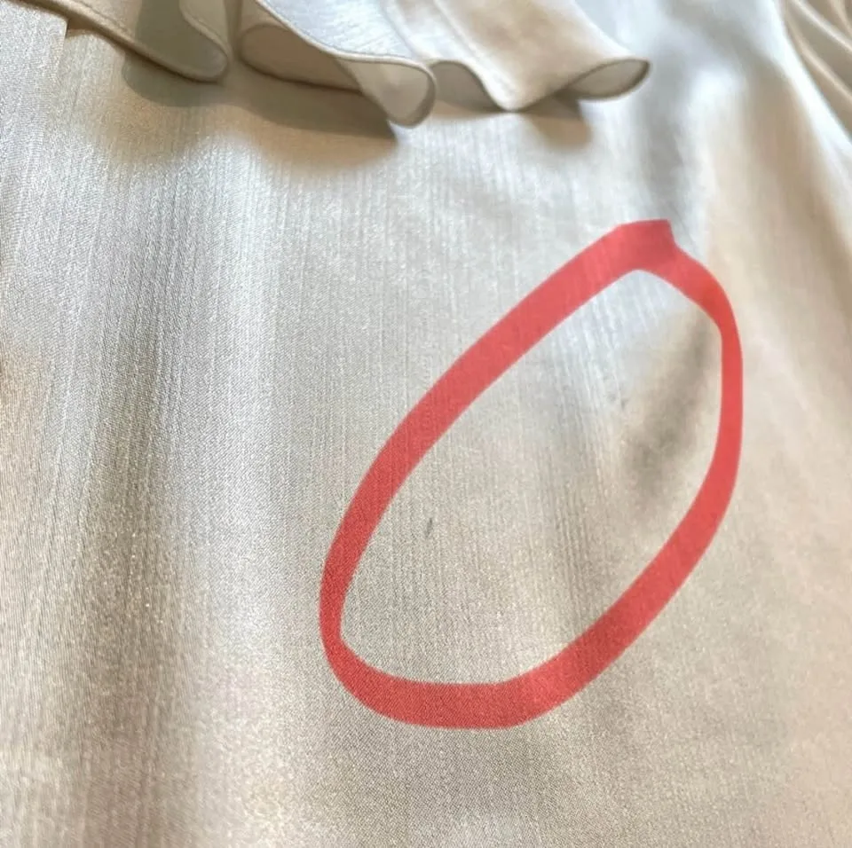 Vintage✨80s Jaclyn Smith Elegant Cream Blouse image indicator(4)