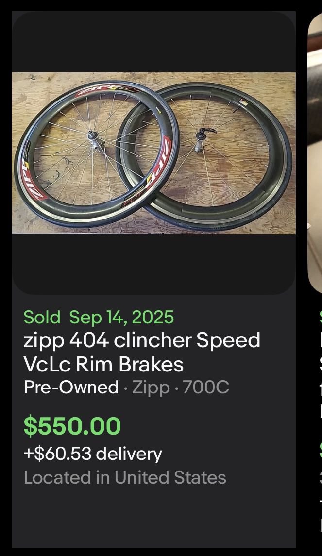 Zipp 404 Speed Weaponry Wheelset - photo 3