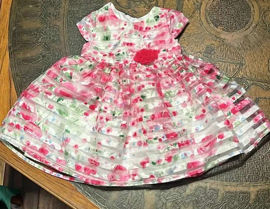 Fluffy Baby Dress 6-12 month