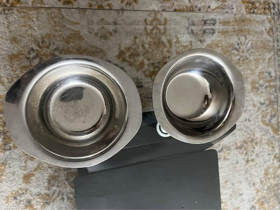 Small size steel serving bowl - photo 3