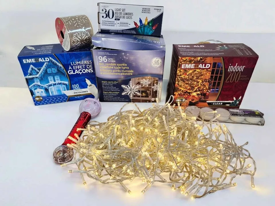 $60 % Off Holiday string lights.incandescent and LED lights