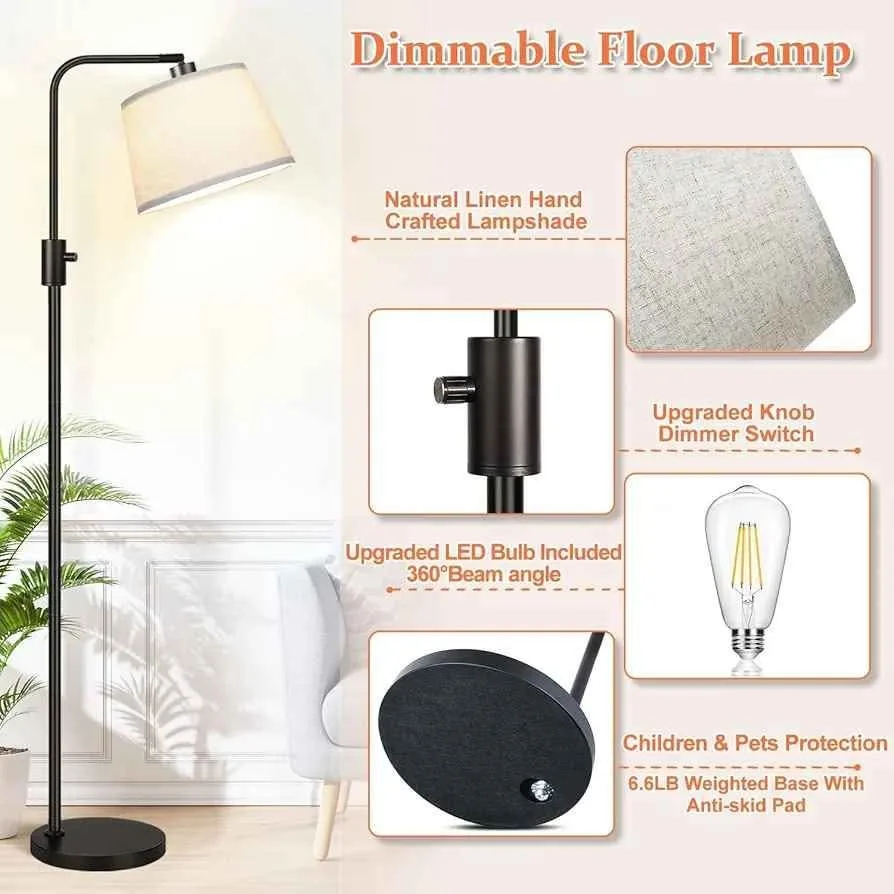 Dimmable floor lamp image indicator(3)