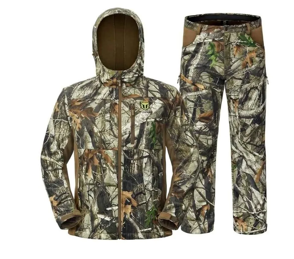 TIDEWE Hunting Clothes - Jacket XXL, Pants XL